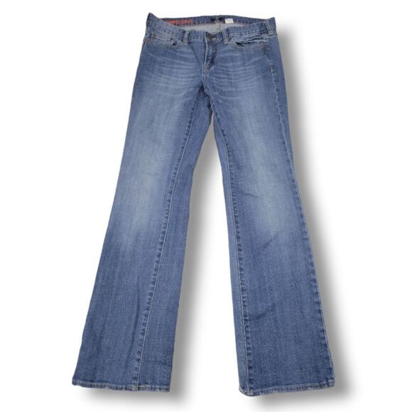 J Crew Jeans Size 29R J. Crew Stretch HipSlung Jeans Boot Cut Jeans Blue Denim - Picture 1 of 6